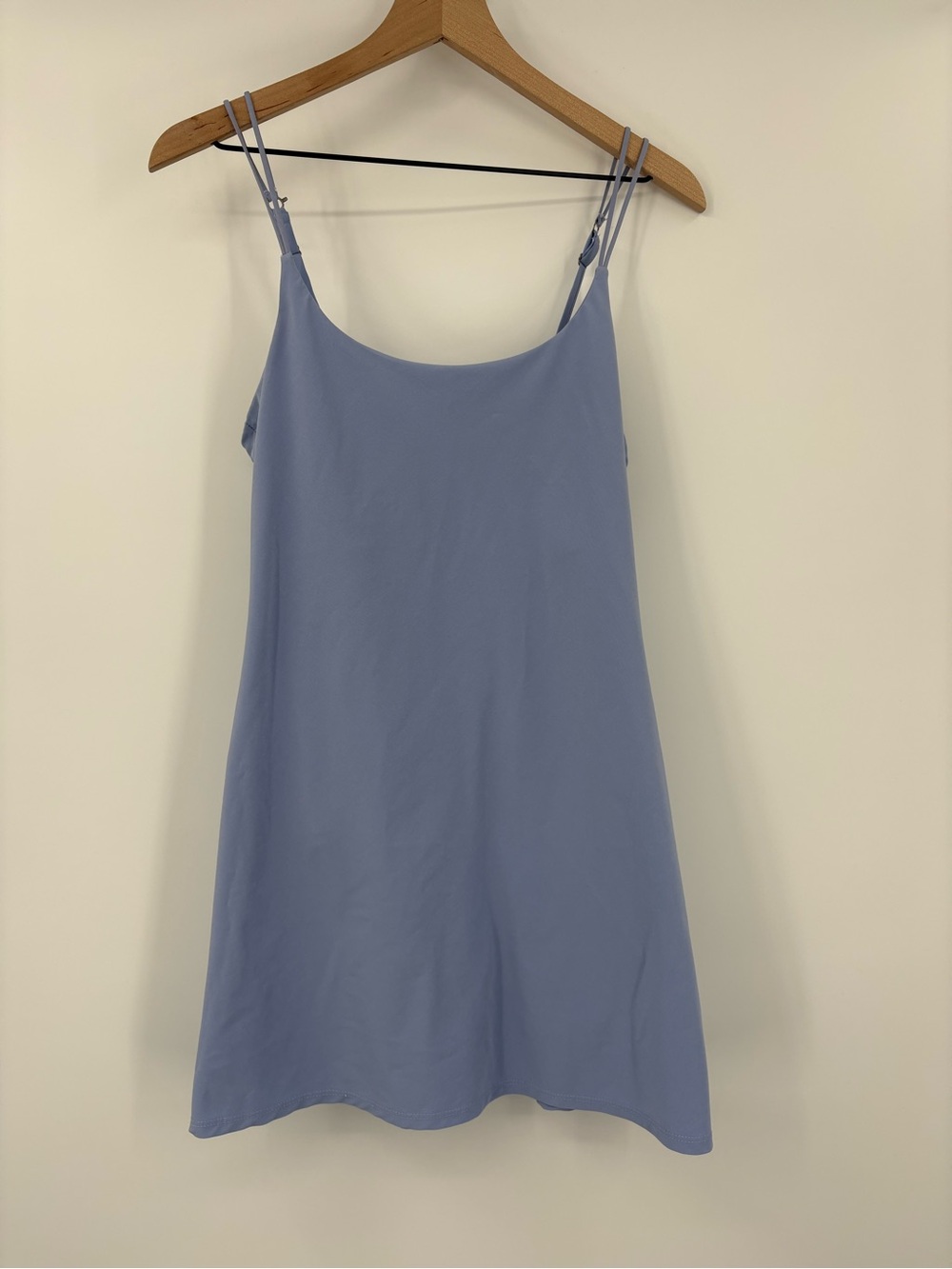 Abercrombie & Fitch Traveler Mini Dress Blue Built-In Shorts Pocket Size S - Picture 7 of 15